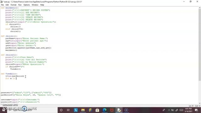 Python Nested List View Record смотреть онлайн