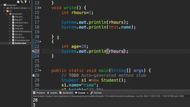 Java class 13(Local and global variables Part 2)#javaprogramming #javatutorial #variables смотреть онлайн