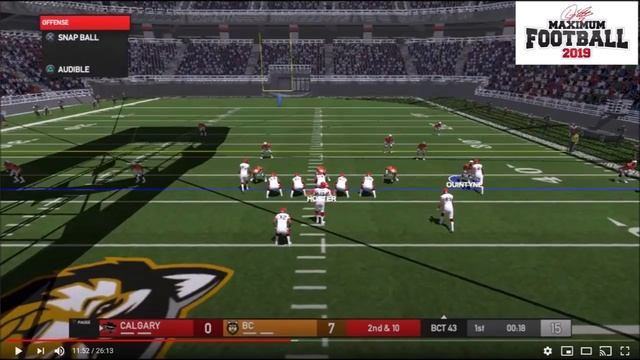 Maximum Football 2020  Exclusive Gameplay Camera Angles