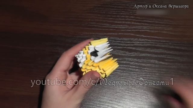 Как сделать Чака - Желтую злую птичку Энгри бердс [МОДУЛЬНОЕ ОРИГАМИ] смотреть онлайн