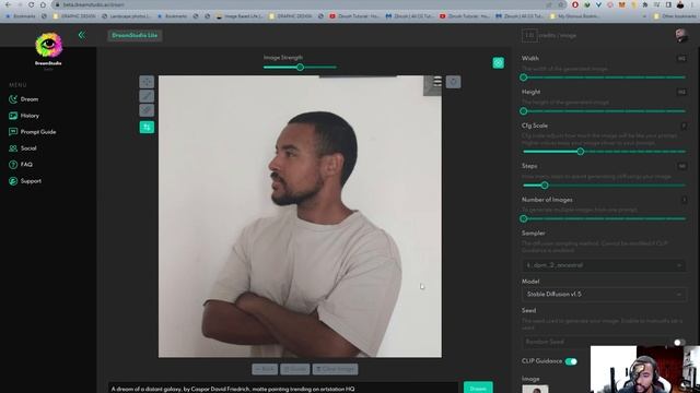 Generate A.I Imagery From Referencing Your Own Poses - Dream Studio By Stable Diffusion смотреть онлайн
