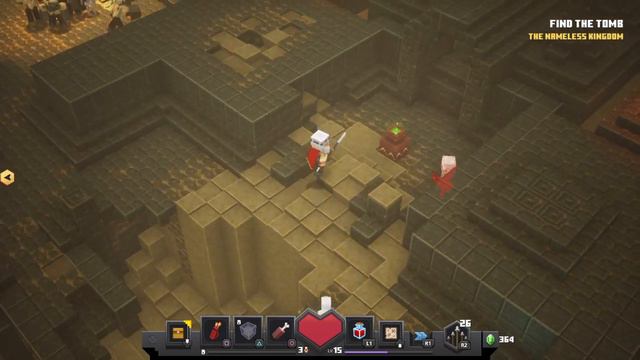 Minecraft Dungeons REDSTONE MONSTROSITY BOSS смотреть онлайн