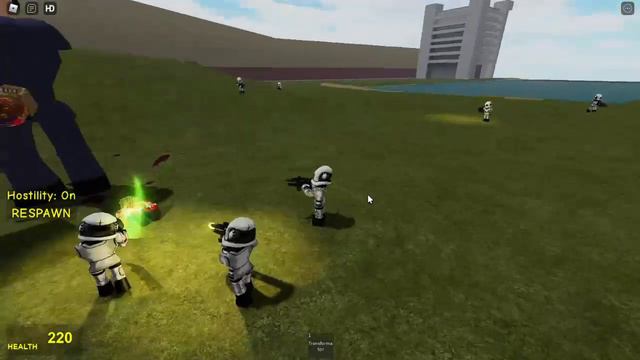 Killing GMan Boss in ray's mod using a pack of combine elites [Roblox] смотреть онлайн