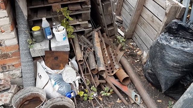 Заработали на сдаче металлолома)). Продолжаем работу на даче. смотреть онлайн