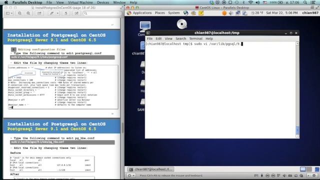 PostgreSQL Installation on CentOS 6.5 смотреть онлайн