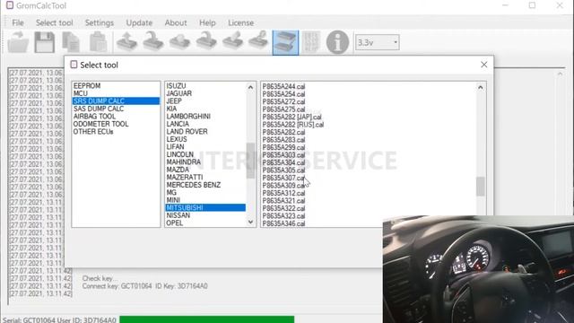 Mitsubishi AIRBAG crash clear by CAN-bus using GCT-software смотреть онлайн