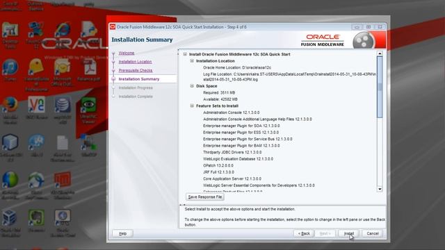 Oracle SOA Suite 12c - Performing a Quick Start Installation смотреть онлайн