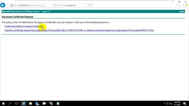 Instaling an enterprise root CA and deploy root certificate by GPO смотреть онлайн