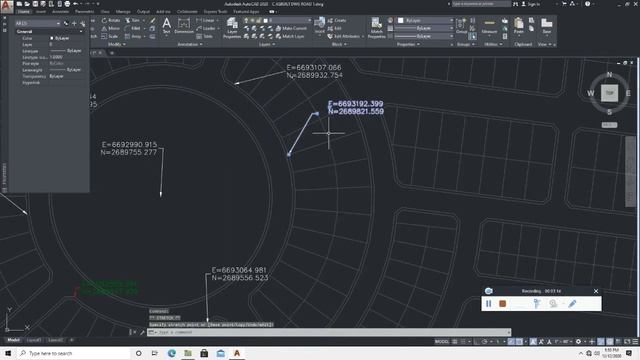 AutoCAD XYZ COORDINATES LISP смотреть онлайн