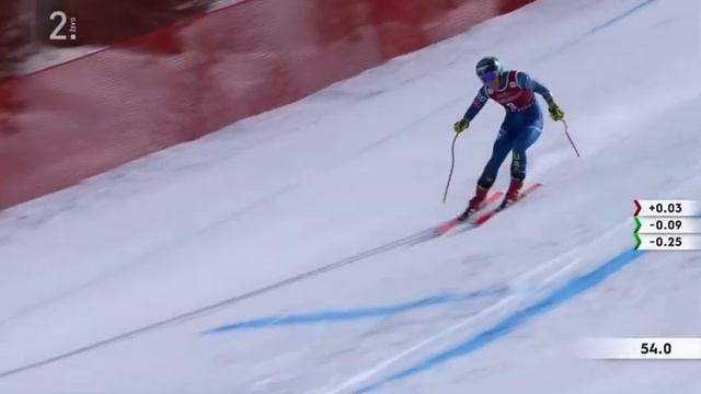 Downhill Ski Crash at 120km/h Breezy Johnson Val Di Fassa смотреть онлайн