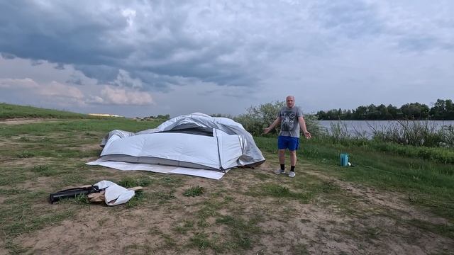 Подготовка палатки к сезону, модернизация тамбура для защиты от насекомых смотреть онлайн