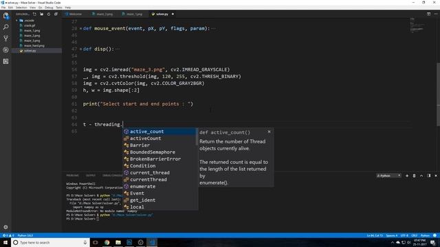 BFS Maze Solver using OpenCV - Python Intermediate Tutorial смотреть онлайн
