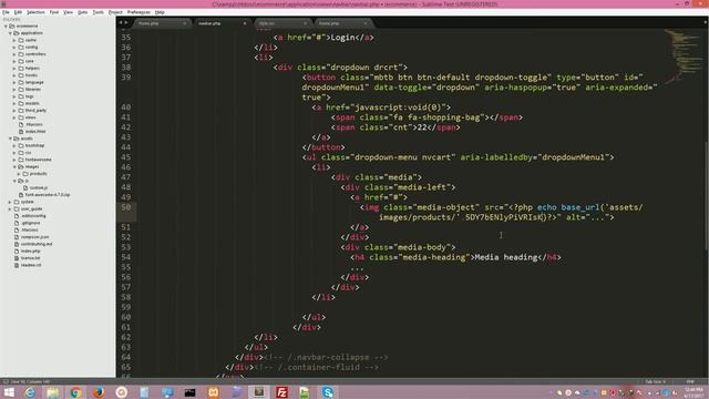 16 Styling bootstrap's right section of navigation bar part2 смотреть онлайн