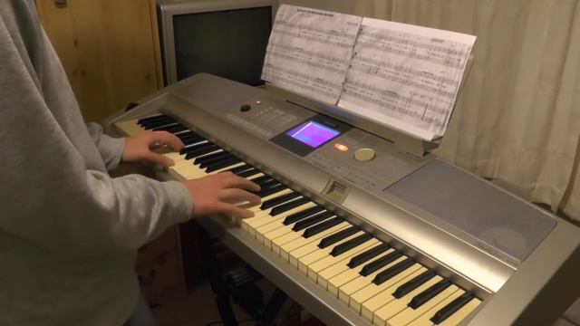 Rudolph The Red Nosed Raindeer: On My Yamaha DGZ 305 Keyboard смотреть онлайн