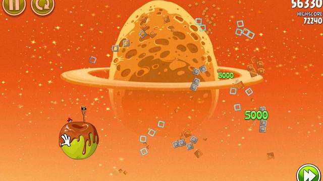 Angry Birds: Space EGGSTEROIDS (level 8) 3 stars. Прохождение от SAFa смотреть онлайн