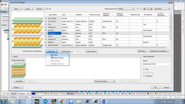 Altium Designer Tutorial: Layer Stack Manager in Detail смотреть онлайн