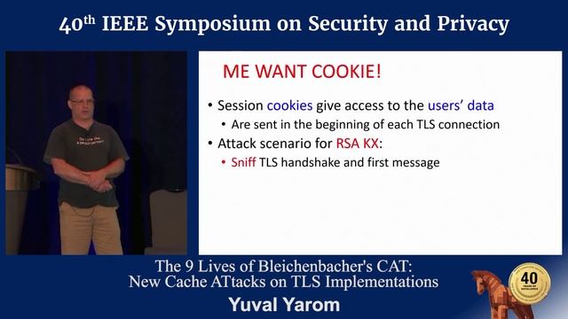The 9 Lives of Bleichenbachers CAT: New Cache ATtacks on TLS Implementations смотреть онлайн