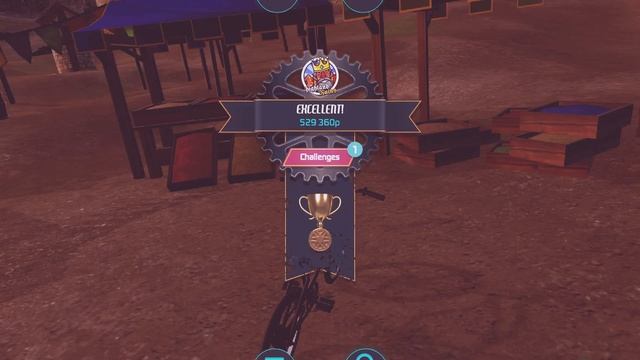 BMX 2 completing 20 challenges on first level смотреть онлайн