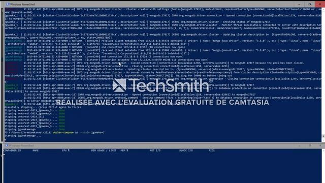 Monitorage avec docker-compose scale avec CC смотреть онлайн