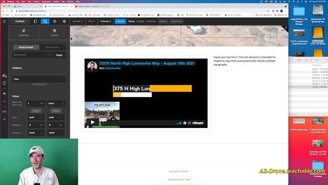 See My Build Part 2 - Creating a drone deliverable web page смотреть онлайн