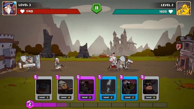 BeCastle: Battle Strategy Card Gameplay смотреть онлайн