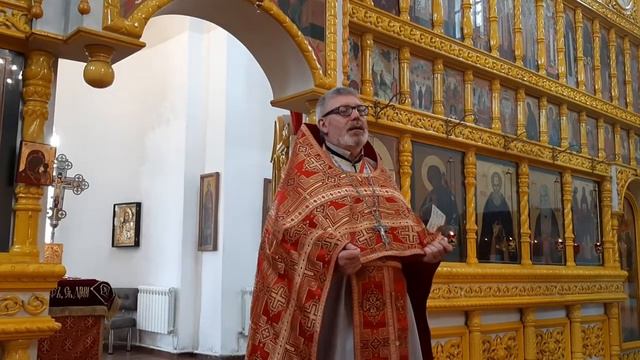 29.05.2022 Проповедь игумена Тарасия (Ланге). Неделя о слепом. Храм Иоанна Богослова смотреть онлайн