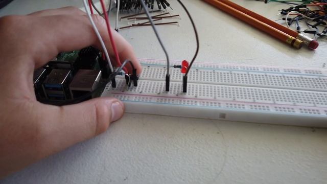 Raspberry Pi Homework | Push-button and LED смотреть онлайн