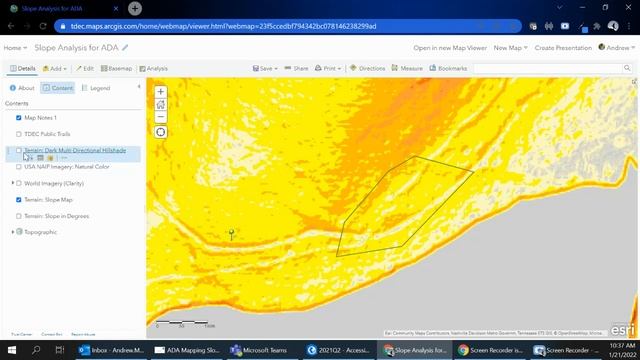 ADA Slope Trail Mapping w/ GIS смотреть онлайн
