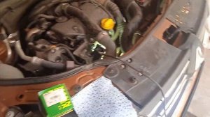 Дастер дизель давление масла - заменил фильтр