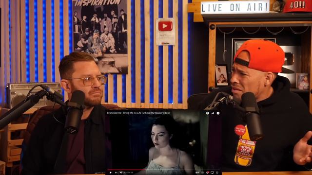 Evanescence - Bring Me To Life REACTION! Linkin Park vibes смотреть онлайн