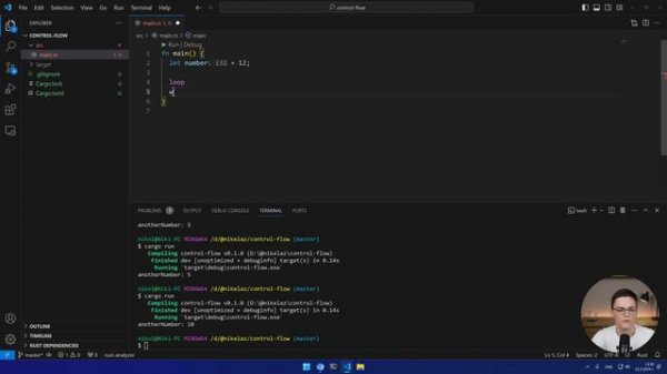 Control Flow in Rust: if/else, Loops & More! 🦀 Intro to Rust #6