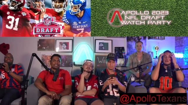 Texans Fans React to 2023 Draft Picks 2 & 3 | STROUD AND ANDERSON! смотреть онлайн