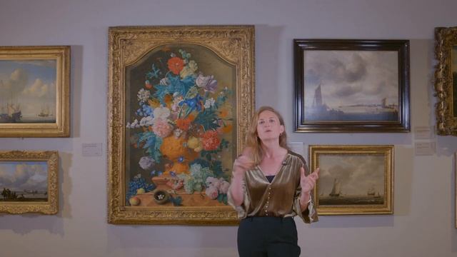 Van Huysum's 'Flowers in a Terracotta Vase' in 10 minutes | National Gallery смотреть онлайн