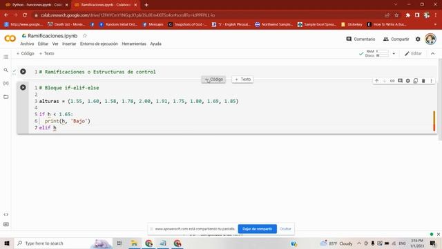 Python if elif else смотреть онлайн