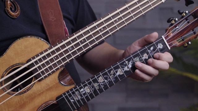 Double Neck Ukulele Play Them Together Tunnel смотреть онлайн