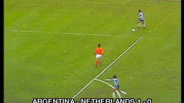1978 Final  WC  Argentina - Netherlands  3:1( A.e.t.)