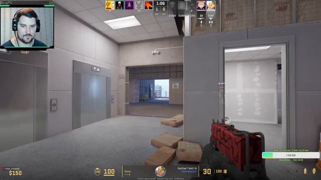 COUNTER STRIKE 2 - Стримчанский вместе с Olle_oxy и Mila Luin смотреть онлайн