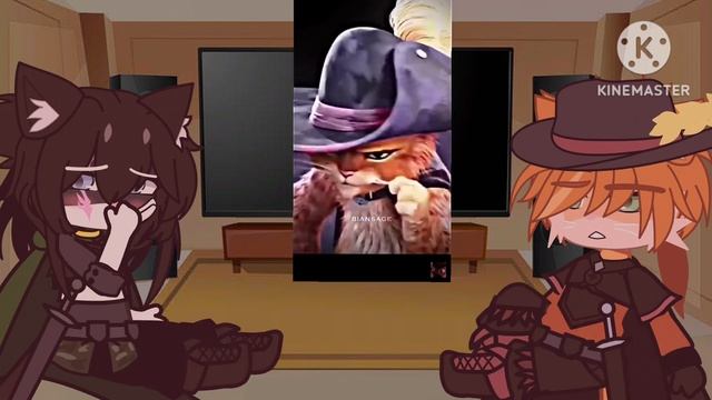 Past puss in boots characters react to the future/kitty and puss in boots + death| ship:kitty x pus смотреть онлайн