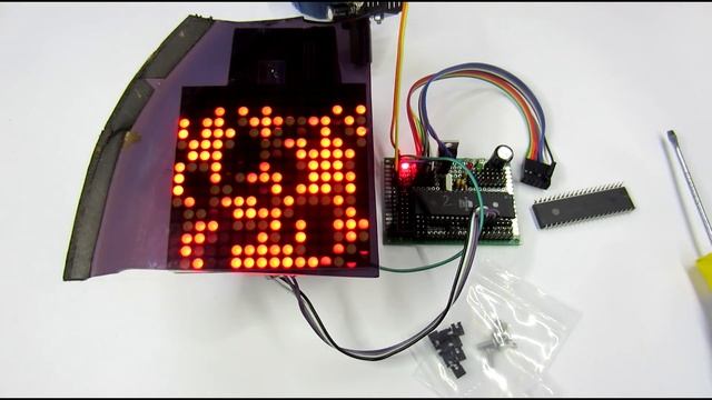 Cветодиодный LED модуль 16 х 16 смотреть онлайн