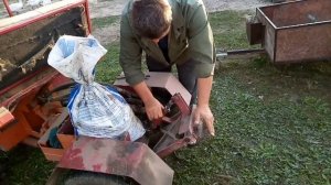 ГИДРОМОТОР НА ВИБРО КОПАЛКУ? Копаем картошку минитрактором