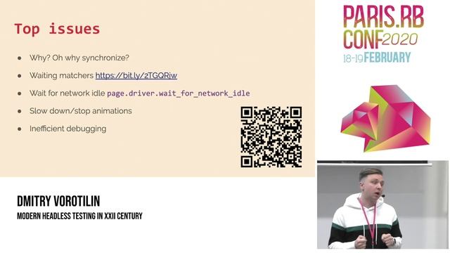 Dmitry Vorotilin: Modern headless testing in XXII century смотреть онлайн