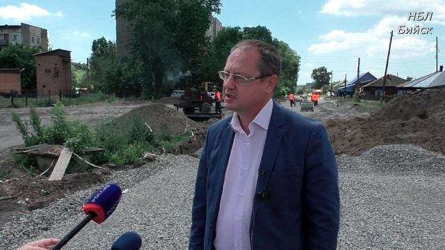 НБЛ Бийск. Дорожно-строительные работы в городе идут полным ходом. Где еще планируется ремонт? смотреть онлайн