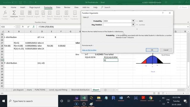 Statistics for EXCEL: Functions for various distributions смотреть онлайн