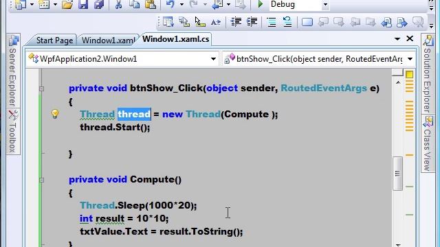 WPF multi-thread Application смотреть онлайн