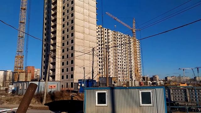 ЖК Цивилизация. Ход строительства 23 марта 2017г смотреть онлайн