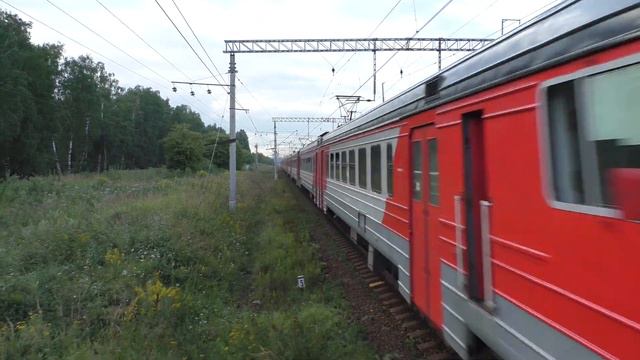 Электропоезд ЭД4МК-0048 Пл. 32 км смотреть онлайн