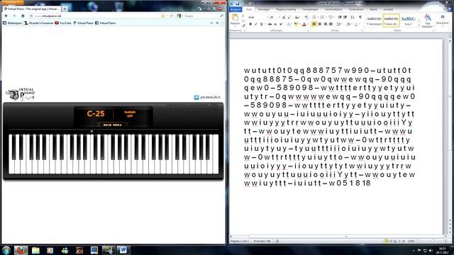 Virtual Piano - The Lion King, Circle of Life смотреть онлайн