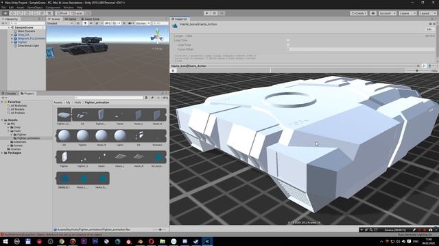 Удалось перенести анимацию в Unity. смотреть онлайн