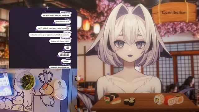 【MUKBANG】Eating my body weight in sushi!【EIEN Project】 смотреть онлайн