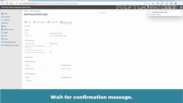 30. How to Deploy PowerShell Script using Microsoft Intune смотреть онлайн